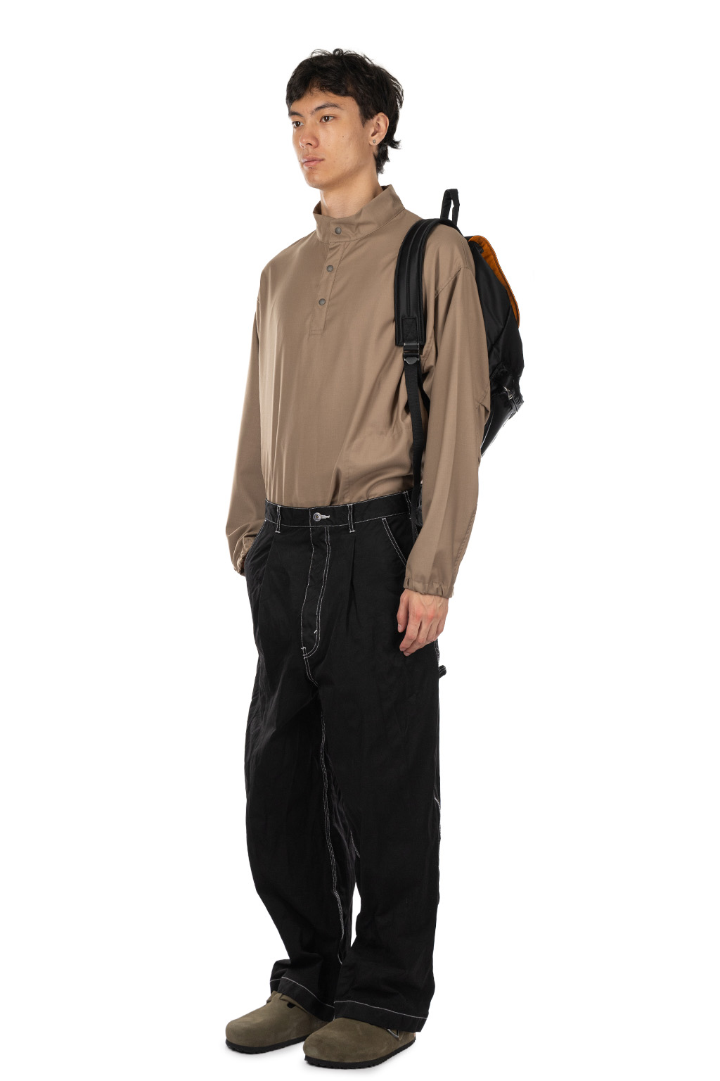 Comme Des Garcons Homme - Nylon Spun Twill Pants - Black