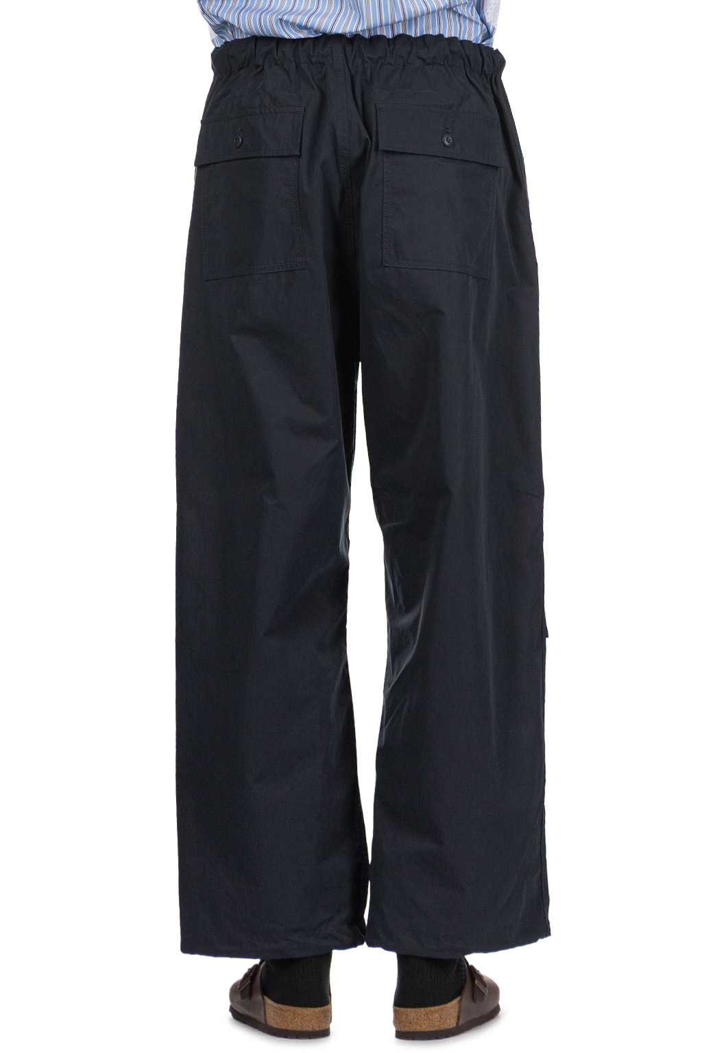 Comme Des Garcons Homme - Men's Wide Leg Trousers - Navy
