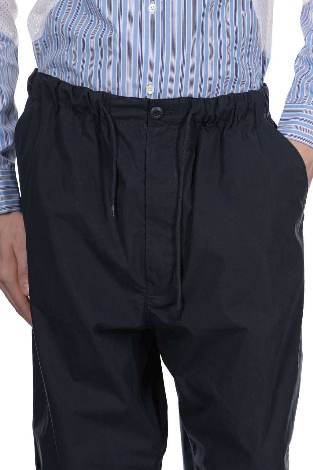 Comme Des Garcons Homme - Men's Wide Leg Trousers - Navy