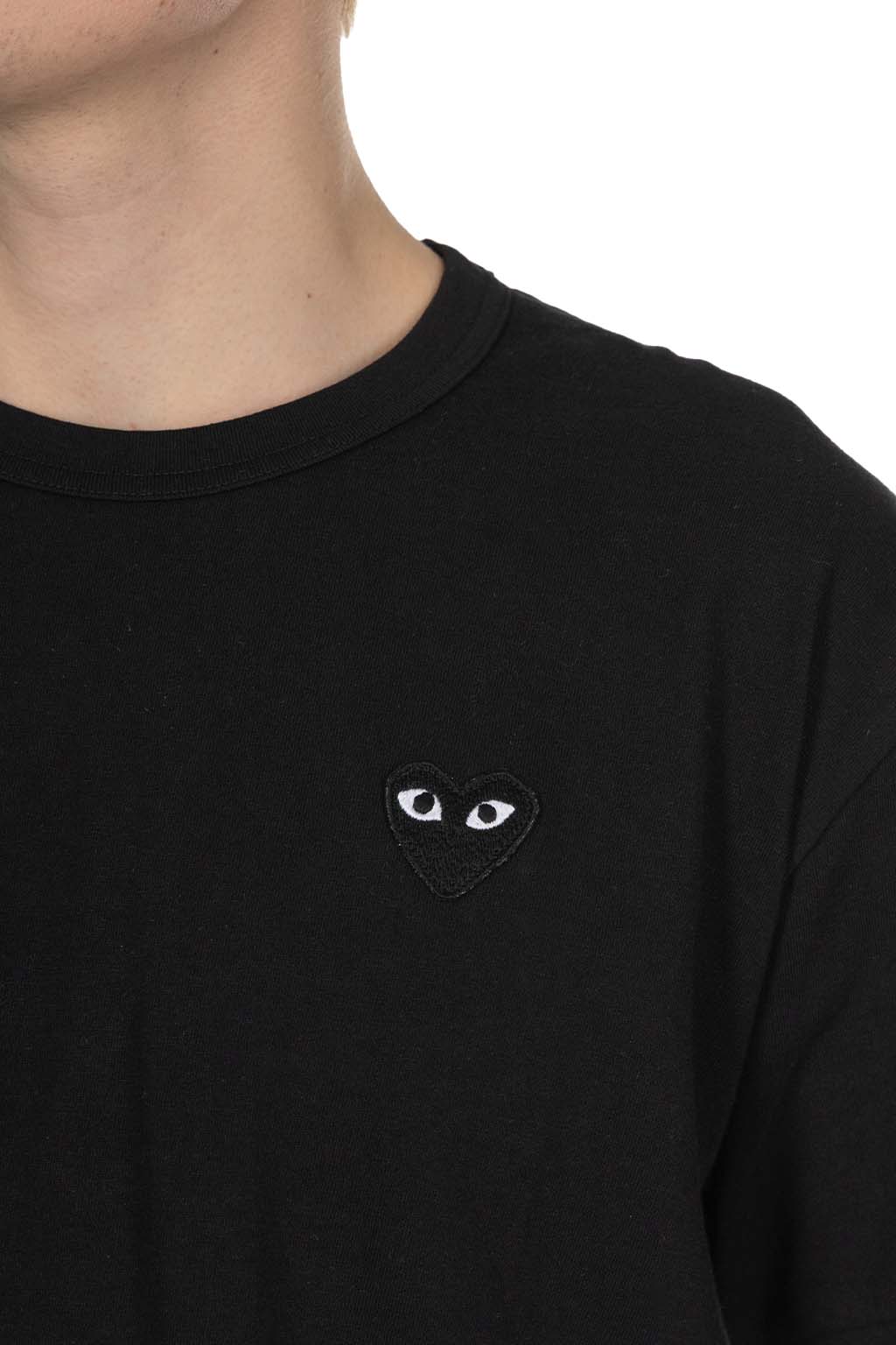 Comme Des Garcons Play Unisex Black Heart T-Shirt - Black