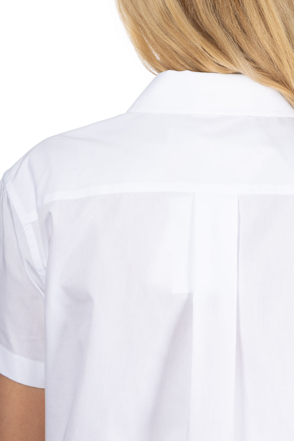 Comme Des Garcons TAO - Cotton Broad SS Blouse - White