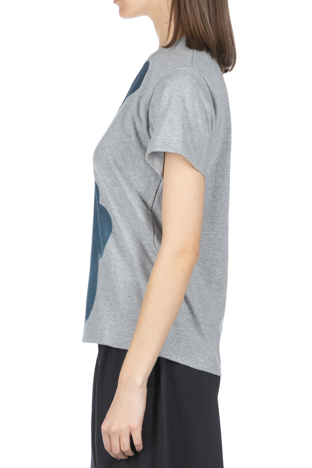Comme Des Garcons TAO - DAICHIRO SHINJO T-Shirt (Shodo) - Top Grey x Indigo