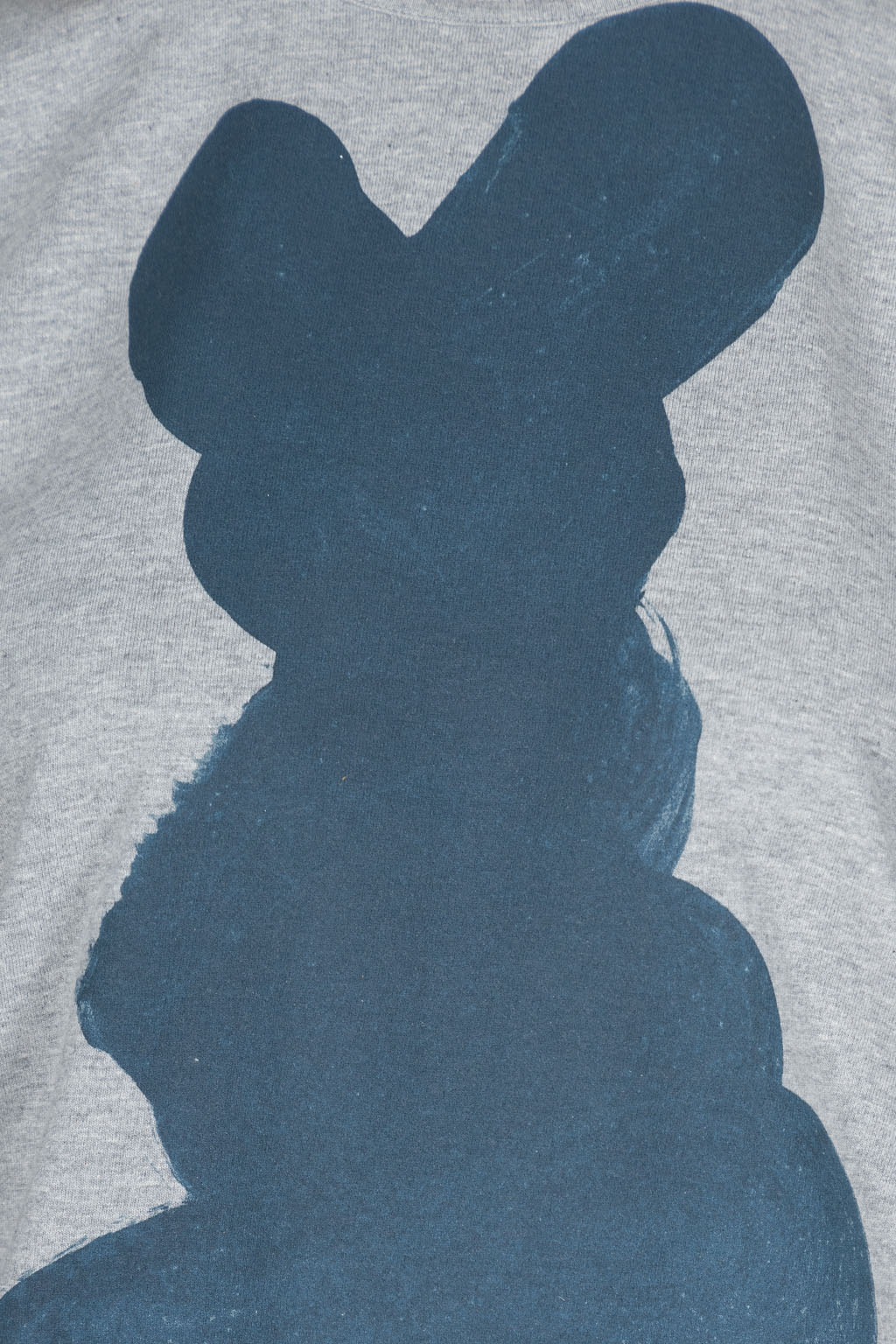 Comme Des Garcons TAO - DAICHIRO SHINJO T-Shirt (Shodo) - Top Grey x Indigo