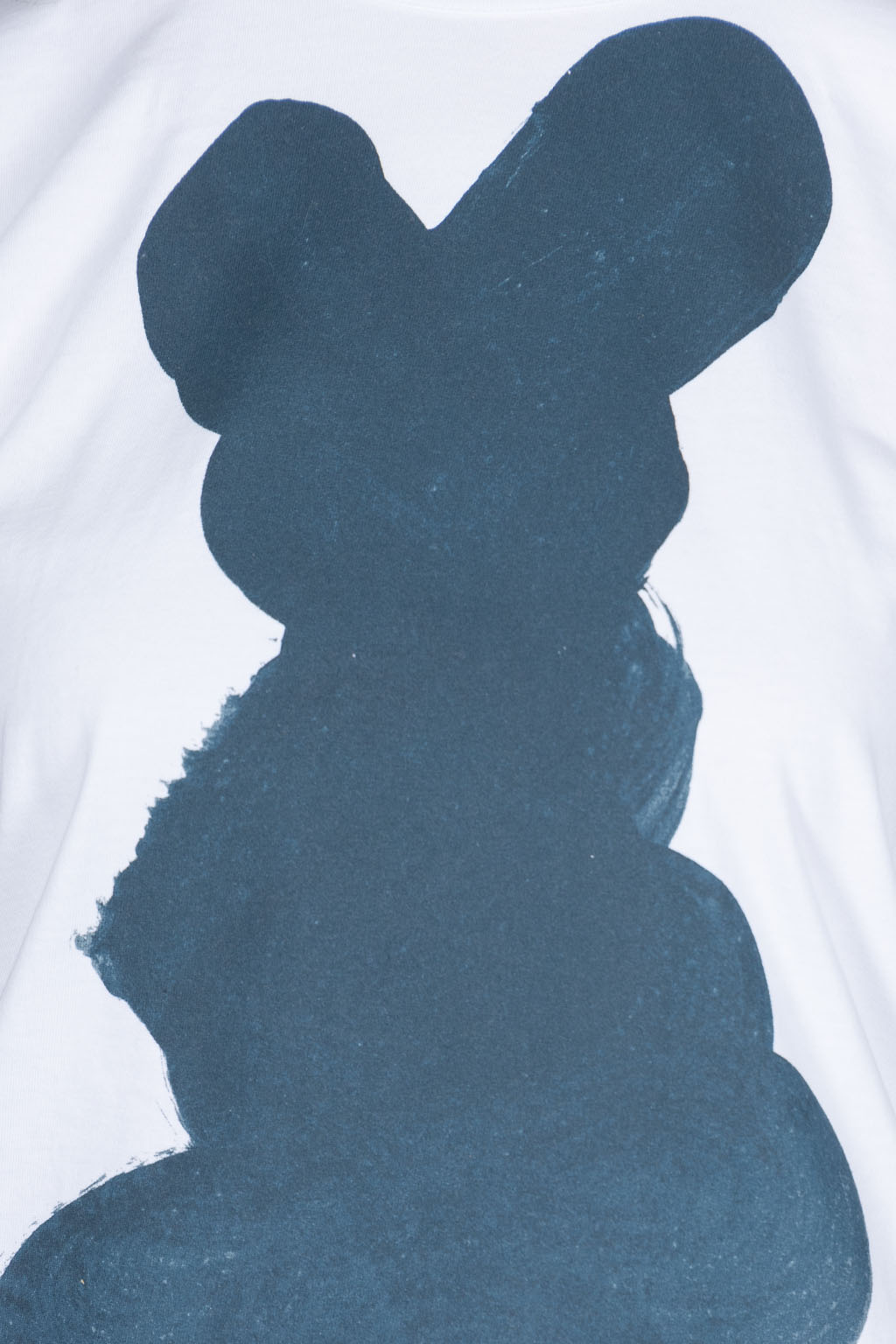 Comme Des Garcons TAO - DAICHIRO SHINJO T-Shirt (Shodo) - White x Indigo