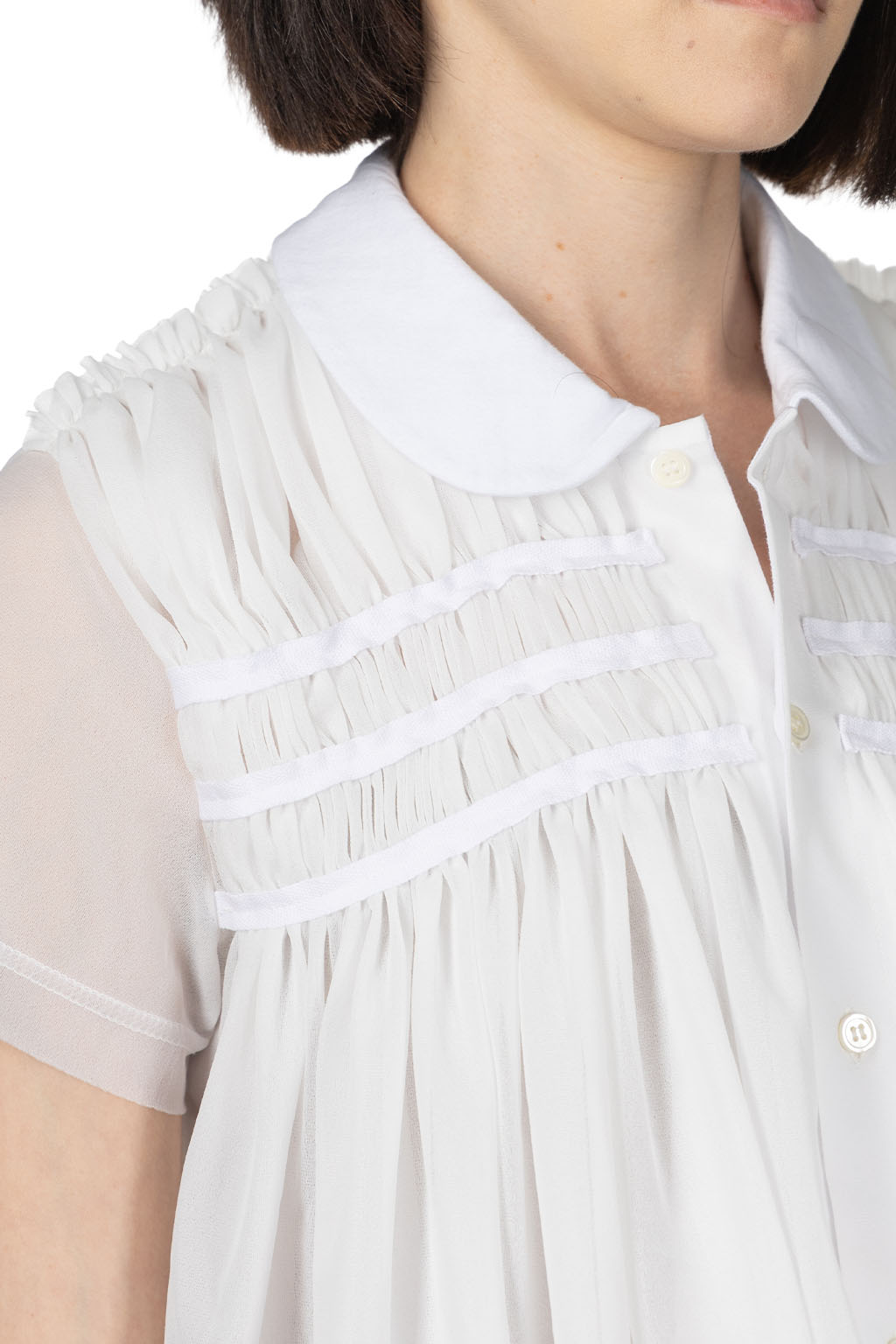 Comme Des Garcons TAO - Cotton jersey print Tove Jansson Tee - White x Blue