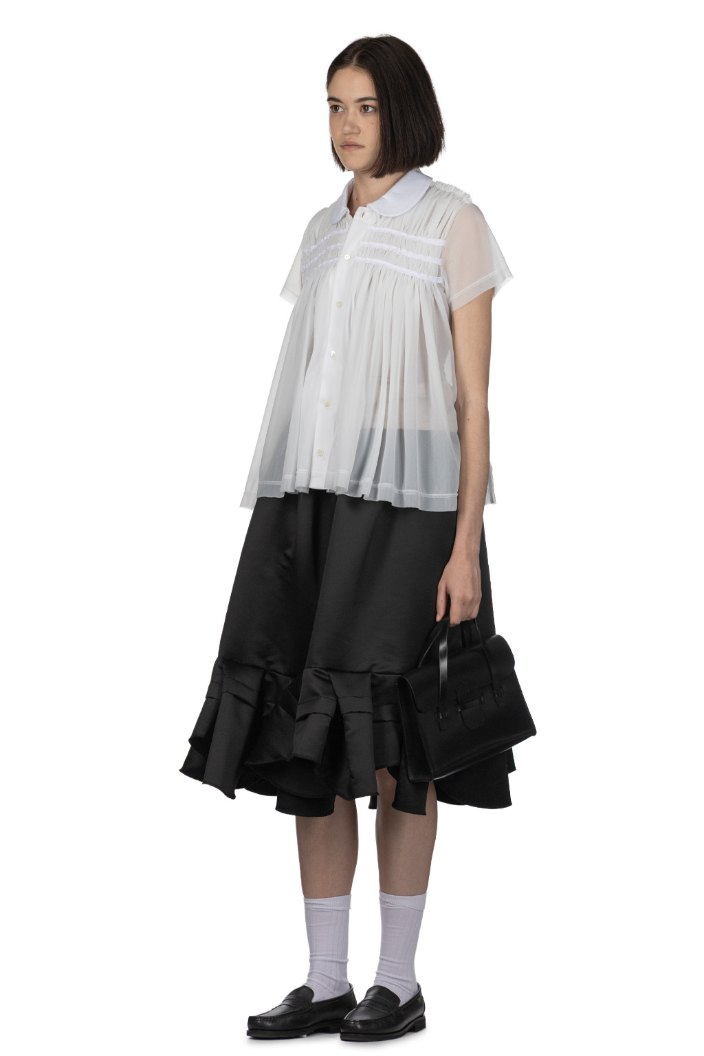 Comme Des Garcons TAO - Cotton jersey print Tove Jansson Tee - White x Blue