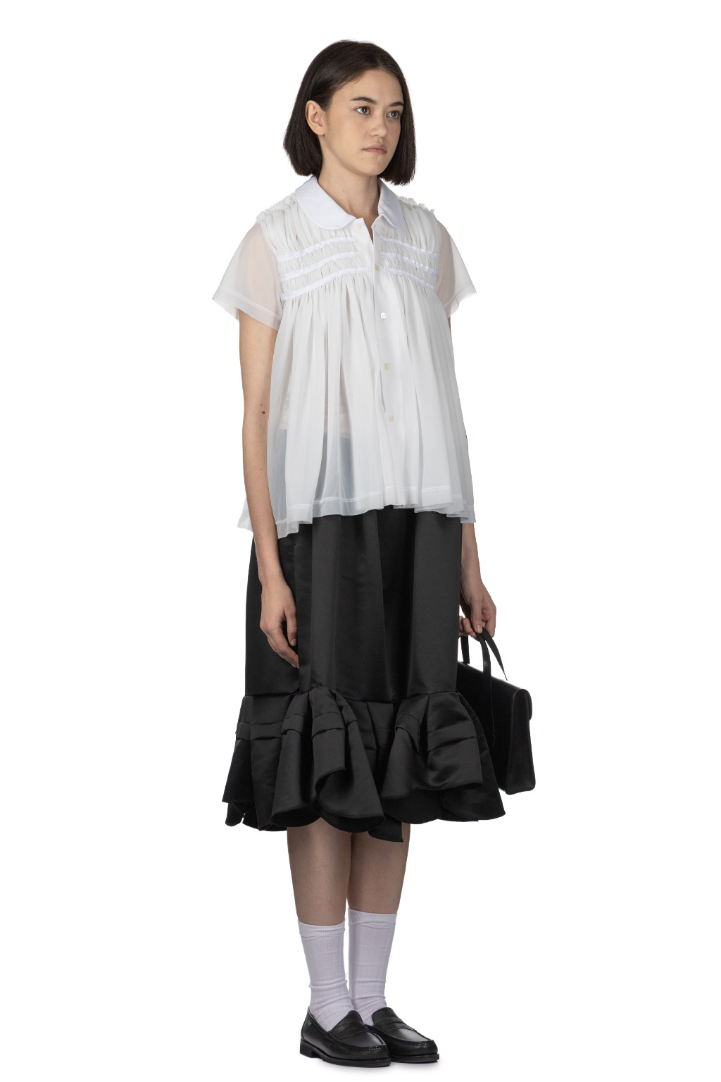 Comme Des Garcons TAO - Cotton jersey print Tove Jansson Tee - White x Blue