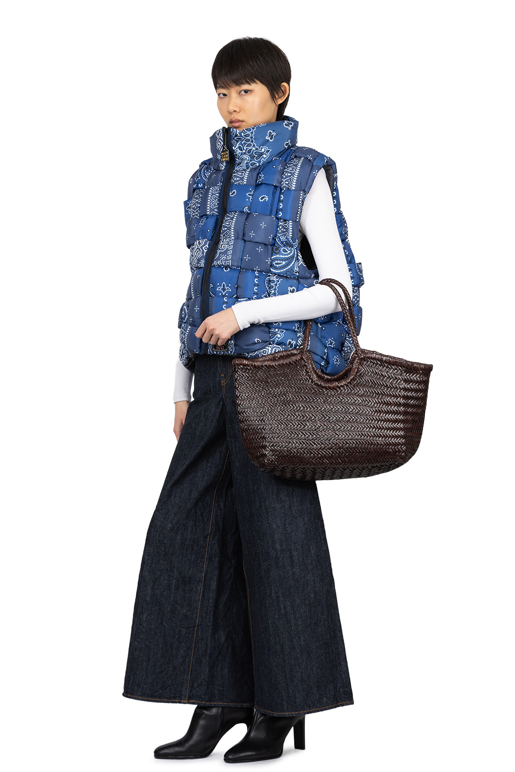 Dragon Diffusion - Nantucket Basket Big - Dark Brown