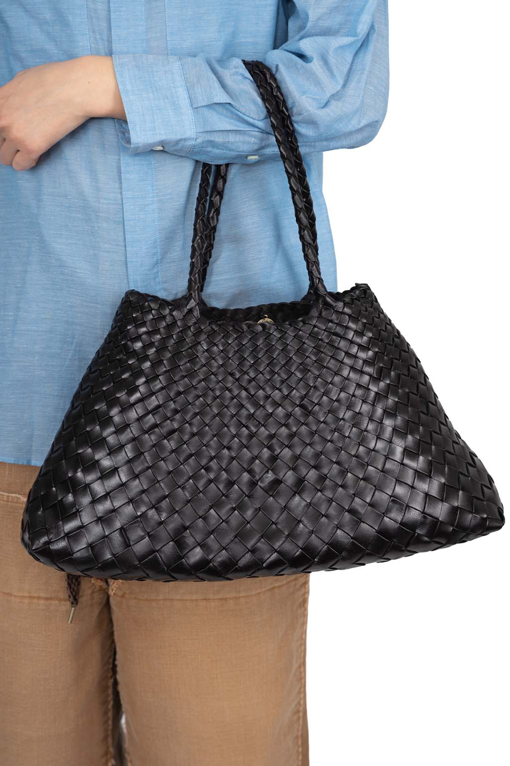 Dragon Diffusion - Santa Croce Bag Big - Dark Brown