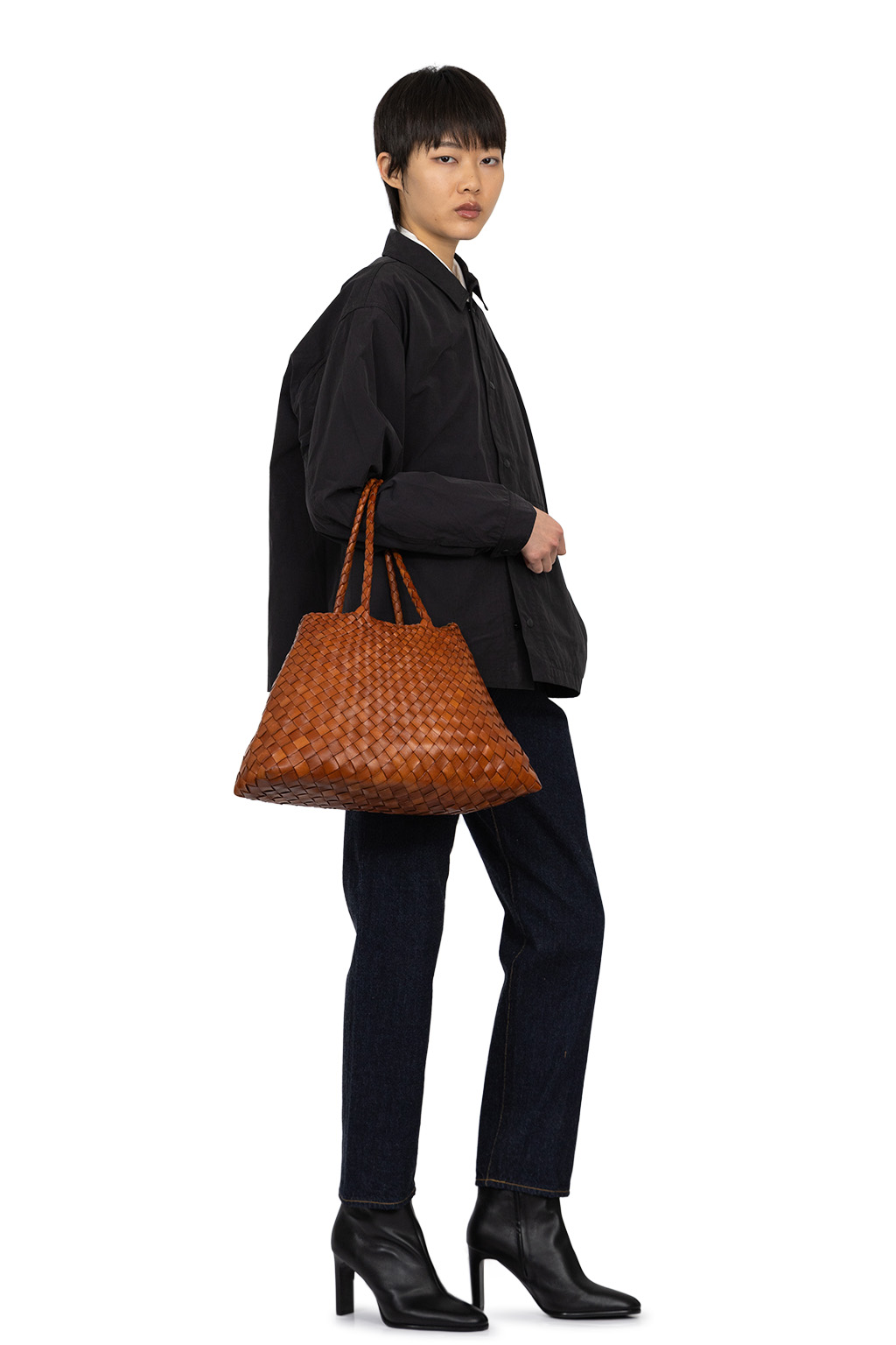 Dragon Diffusion - Santa Croce Bag Big - Dark Brown