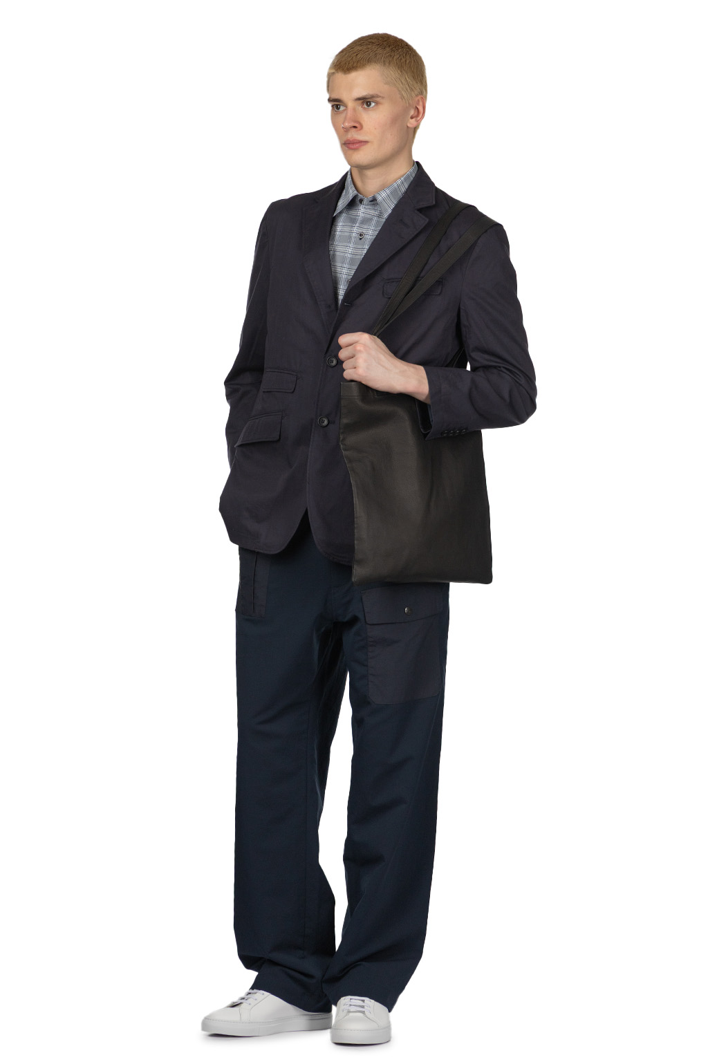 Engineered Garments - Andover Jacket - Dk Navy High Count Twill