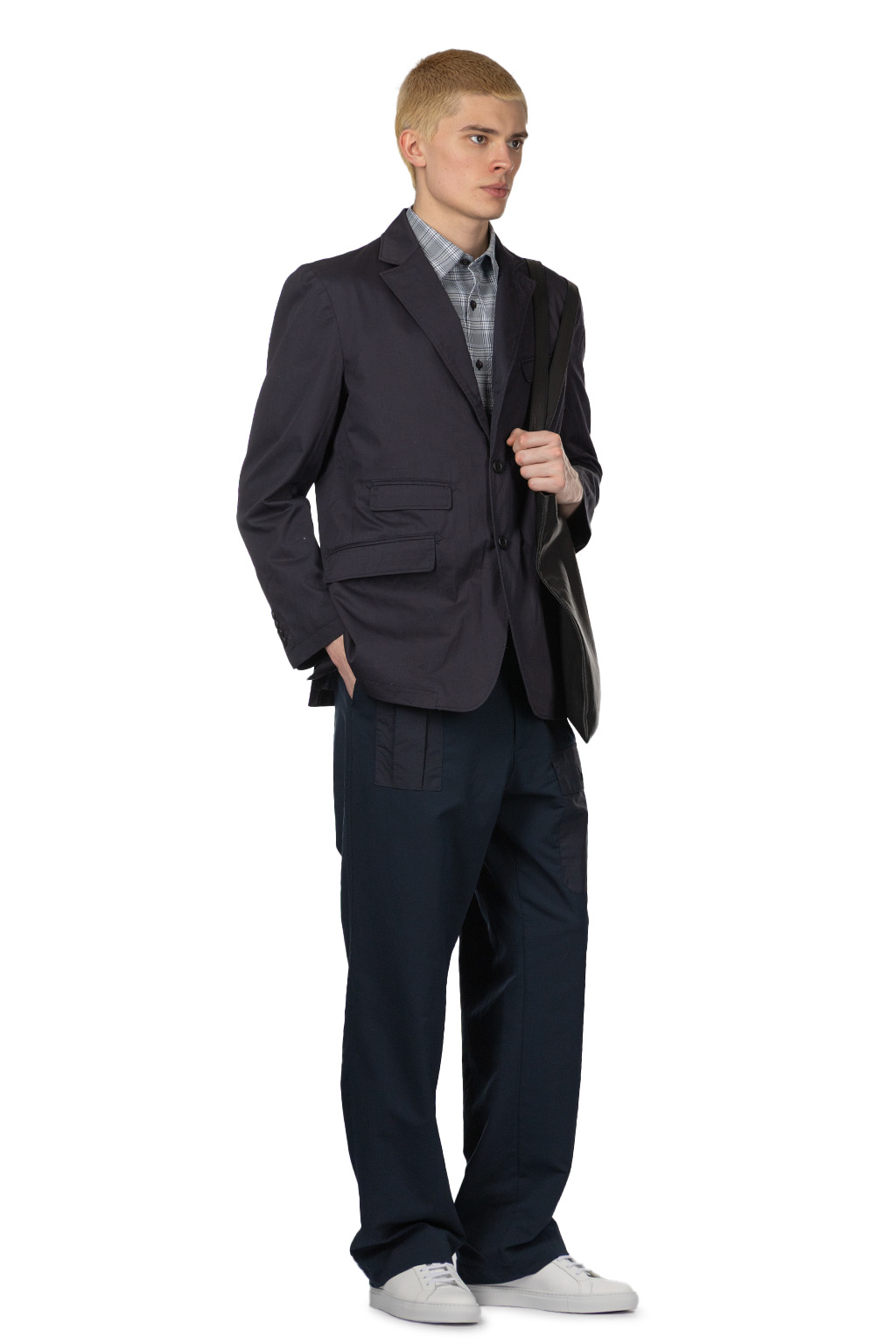 Engineered Garments - Andover Jacket - Dk Navy High Count Twill
