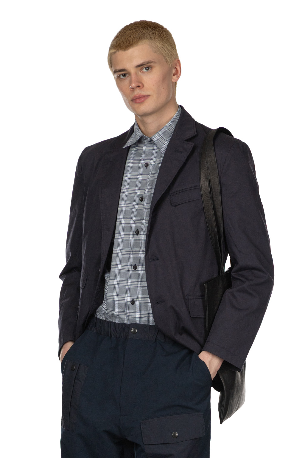 Engineered Garments - Andover Jacket - Dk Navy High Count Twill