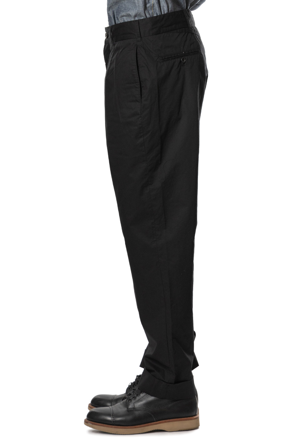 Engineered Garments - Andover Pant - Black Cotton High Count Twill
