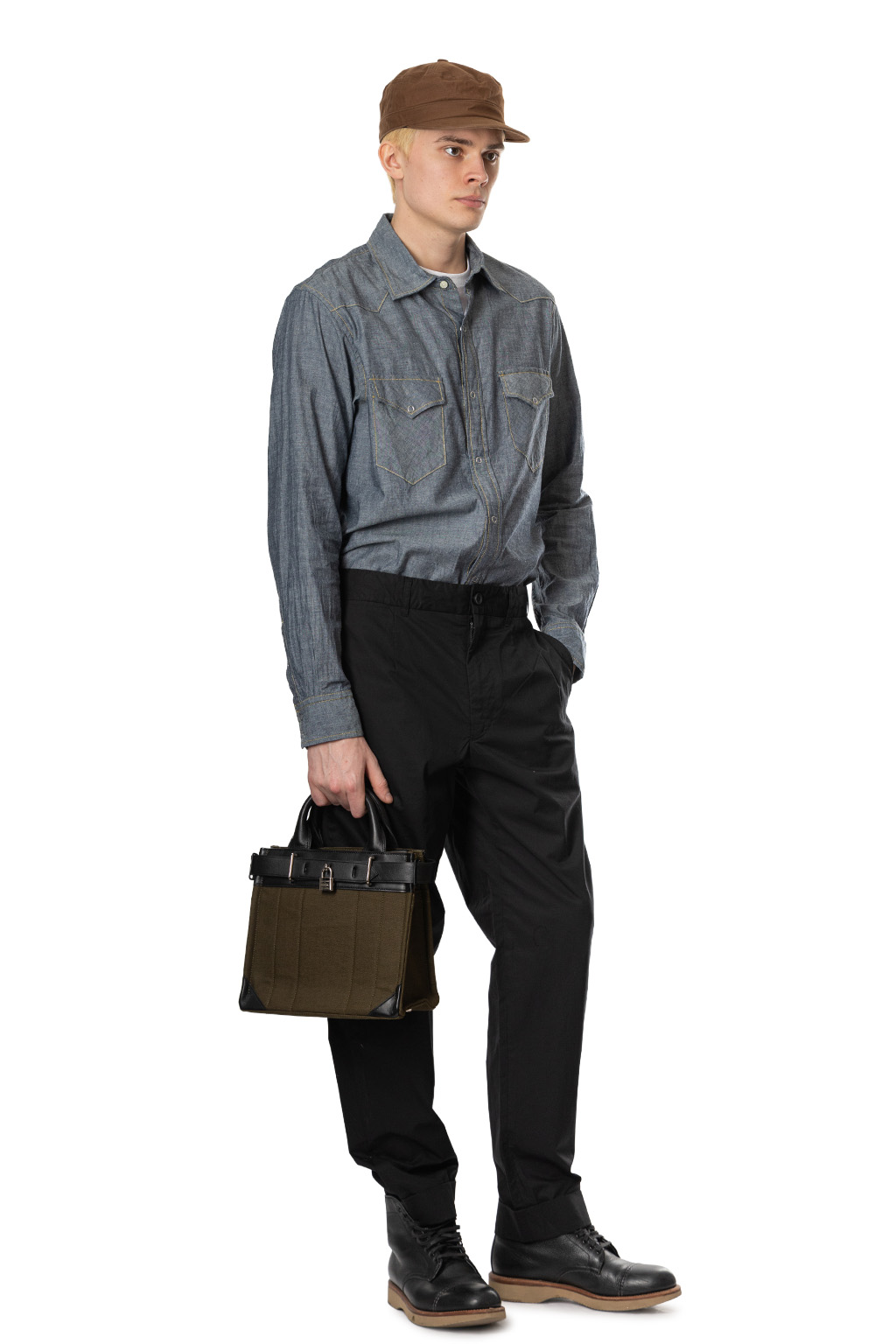Engineered Garments - Andover Pant - Black Cotton High Count Twill