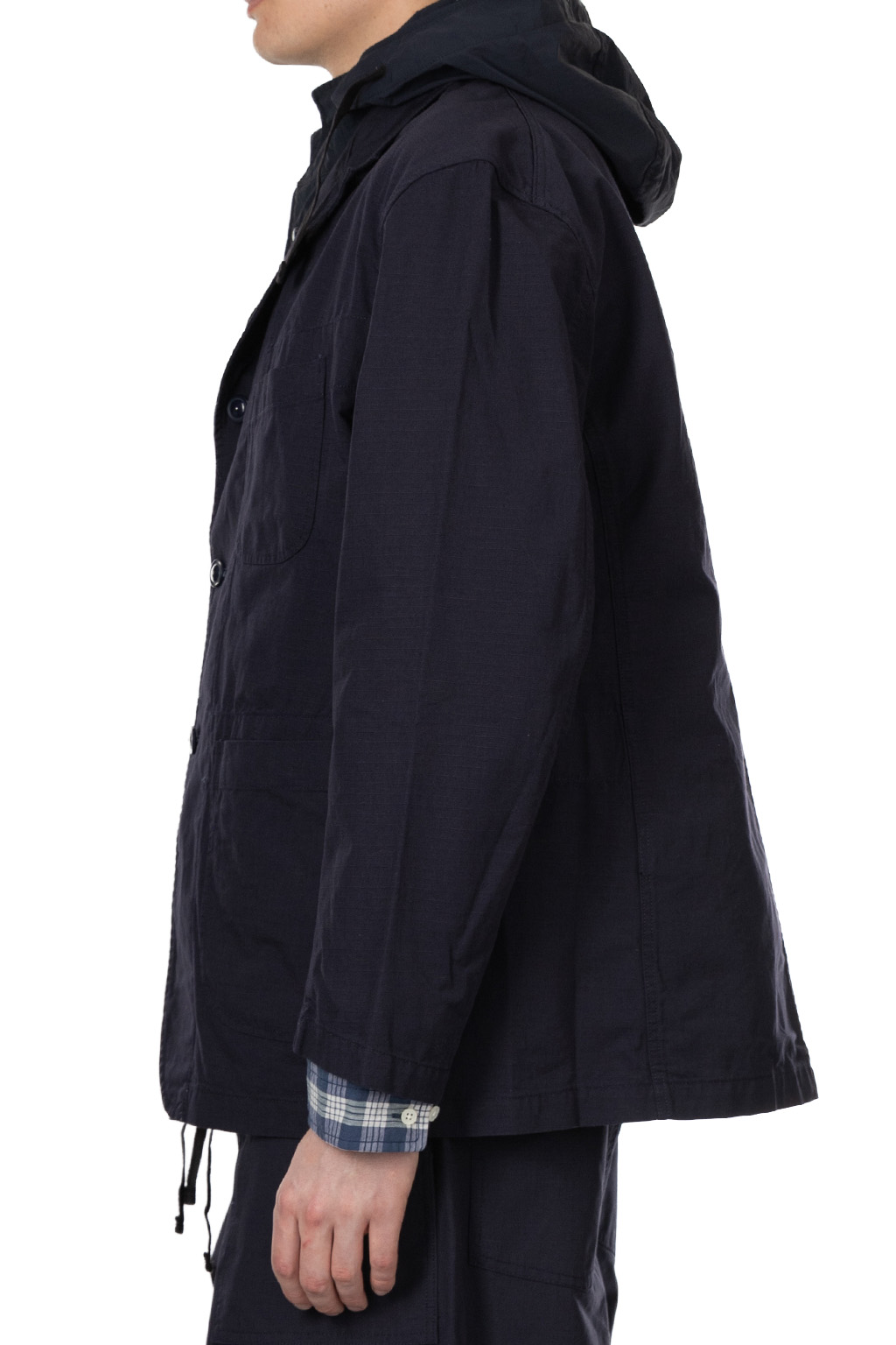 Engineered Garments - Bedford Jacket -A - Dk.Navy Cotton Ripstop