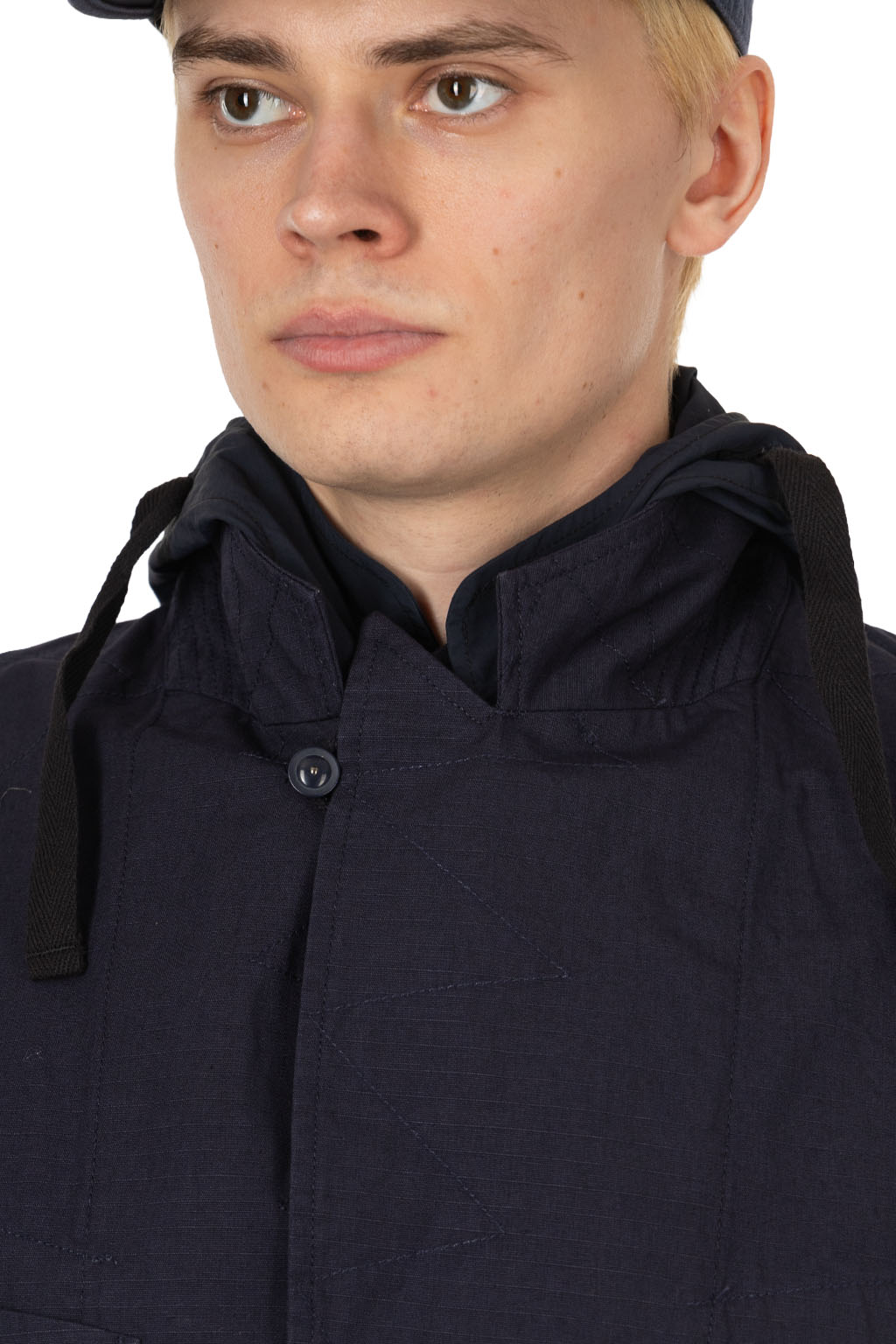 Engineered Garments - Bedford Jacket -A - Dk.Navy Cotton Ripstop