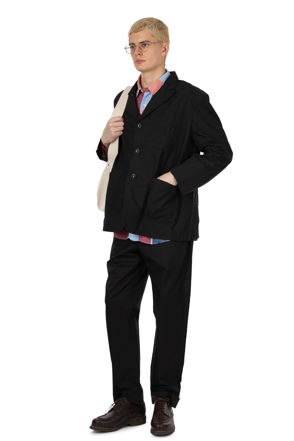 Engineered Garments - Bedford Jacket - Black Lt.Weight Nyco Poplin