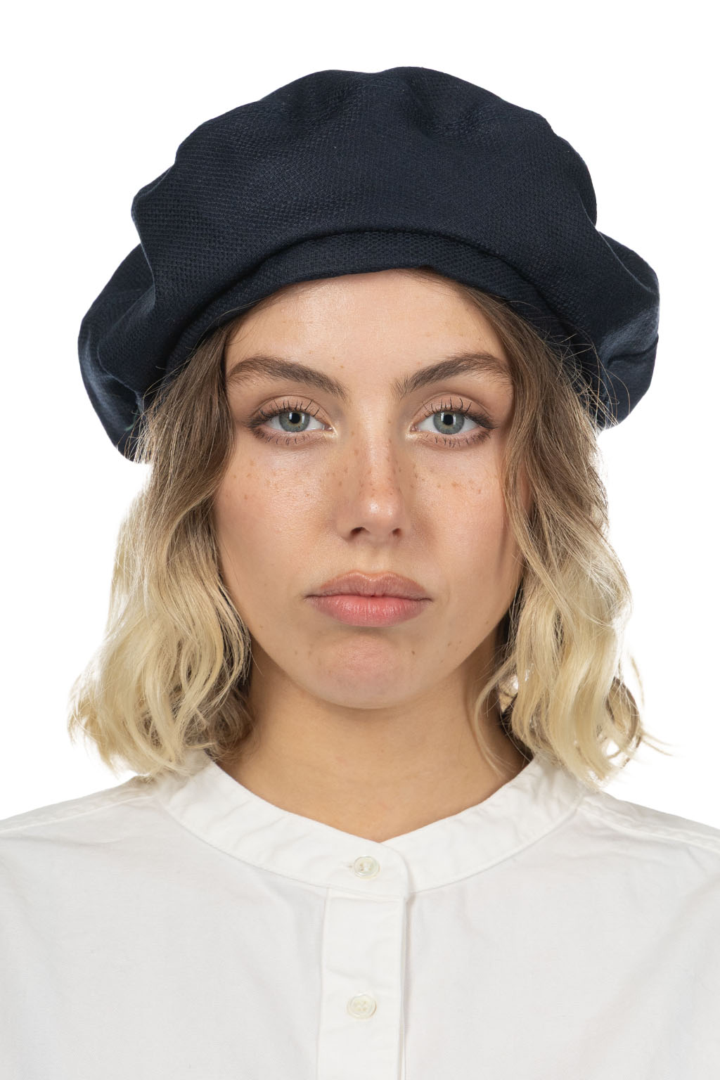 Engineered Garments - Beret - Dark Navy CL Java Cloth