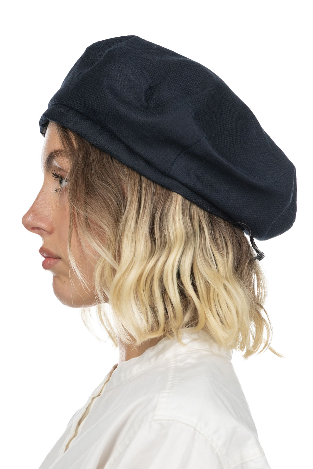 Engineered Garments - Beret - Dark Navy CL Java Cloth