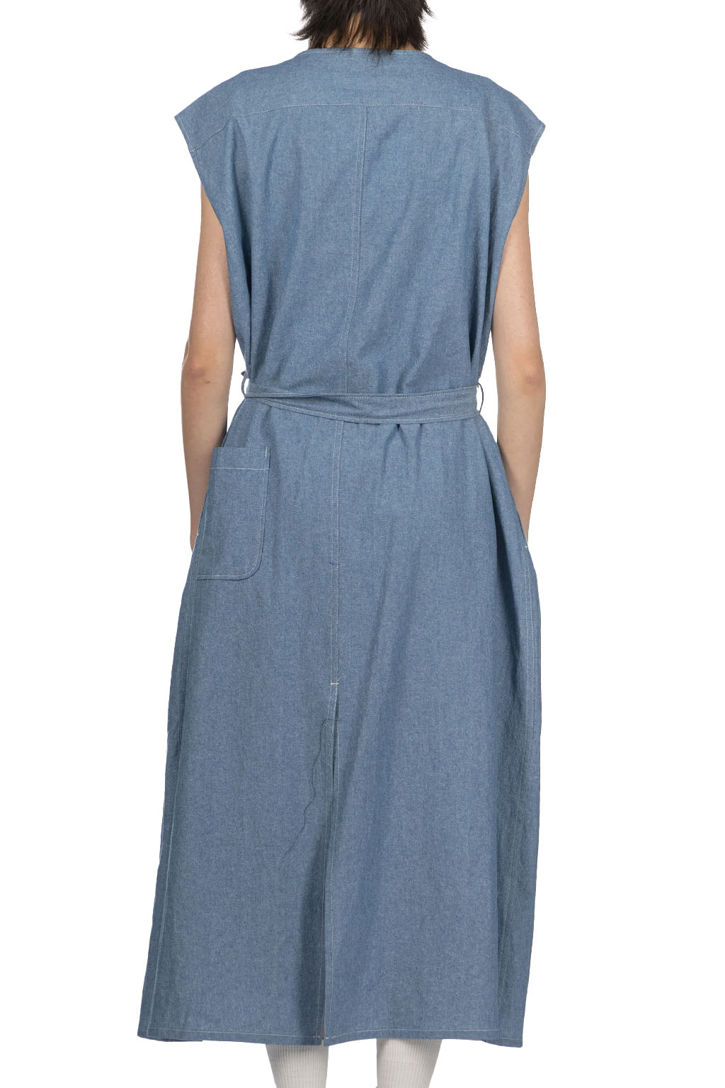 Engineered Garments - Bush Dress - Light Blue 4.5oz Cotton Chambray