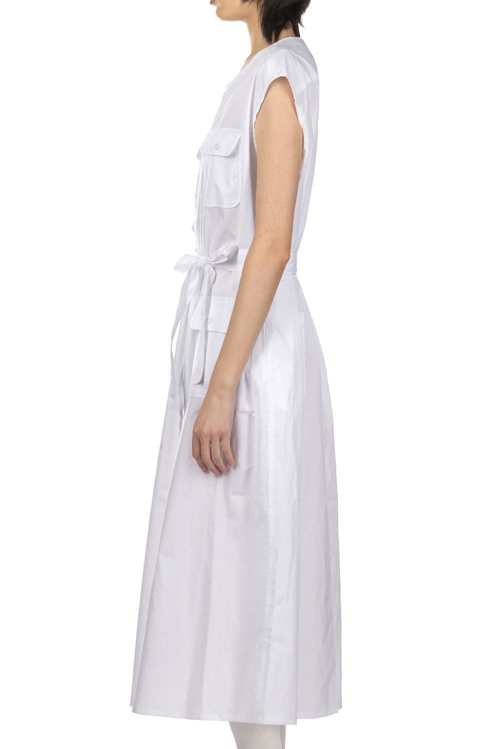 Engineered Garments - Bush Dress - White 100s 2Ply Broadcloth