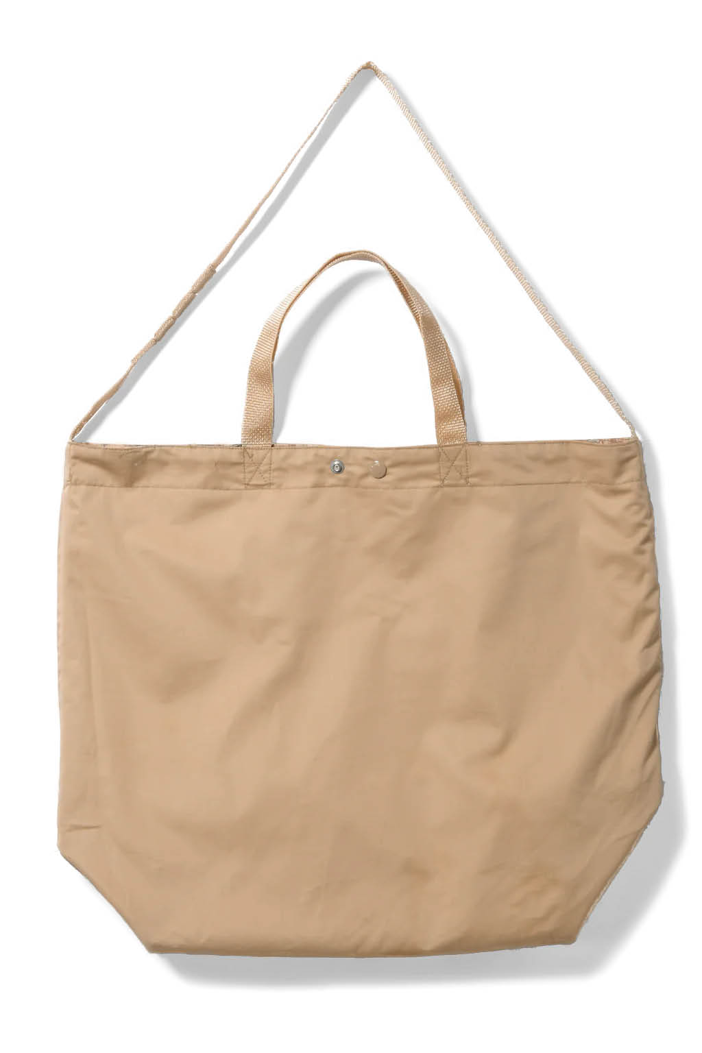 Engineered Garments - Carry All Tote Reversible - Brown Polyester Leopard Print