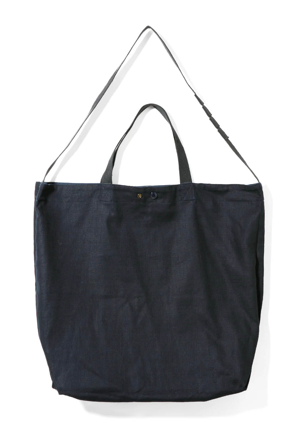 Engineered Garments - Carry All Tote Reversible - Navy Animal Print 6.5oz Flat Twill 