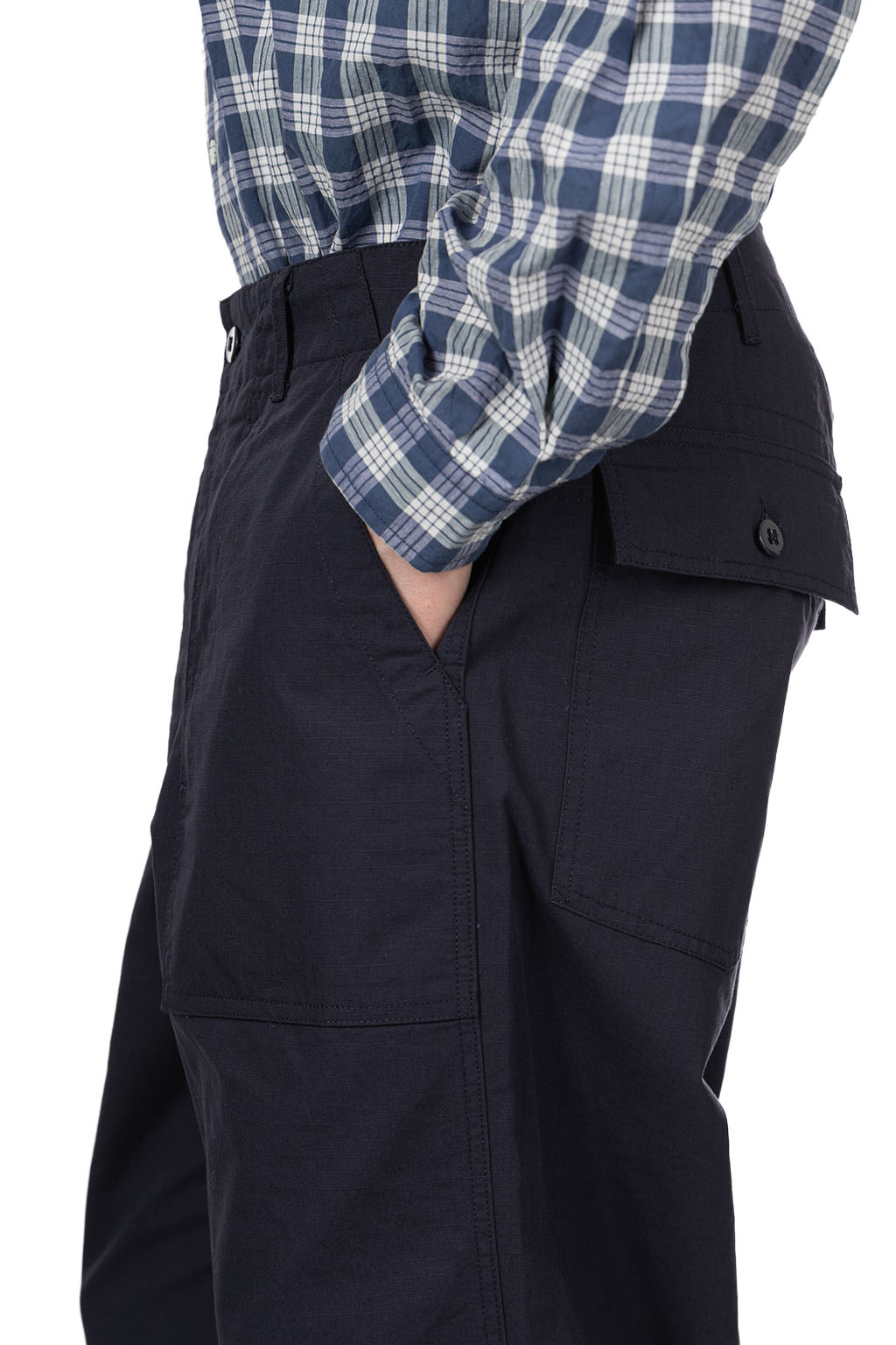 Engineered Garments - Fatigue Pant - A - Dk.Navy Cotton Ripstop 