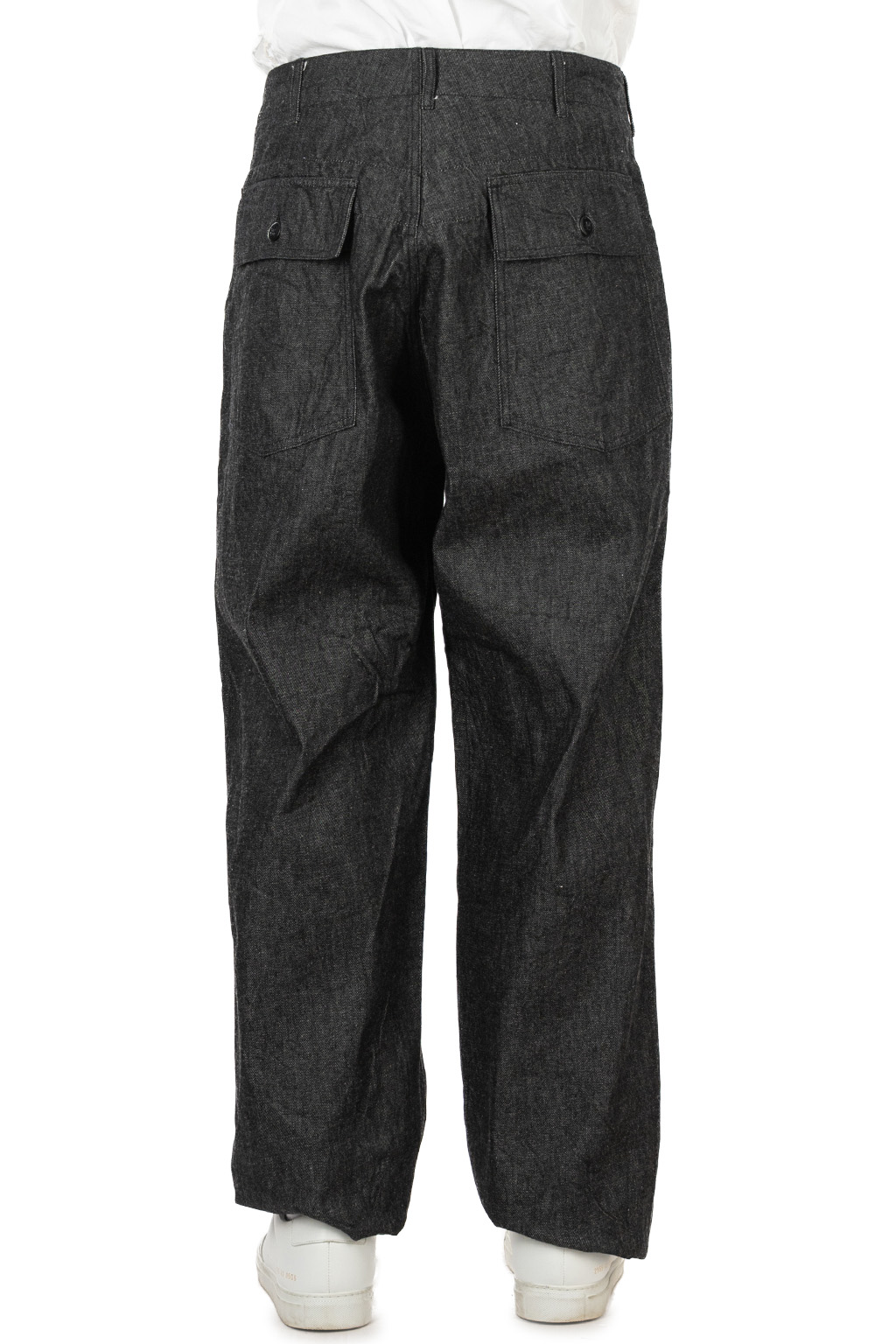 Engineered Garments - Fatigue Pant - Black Cotton Cone Denim