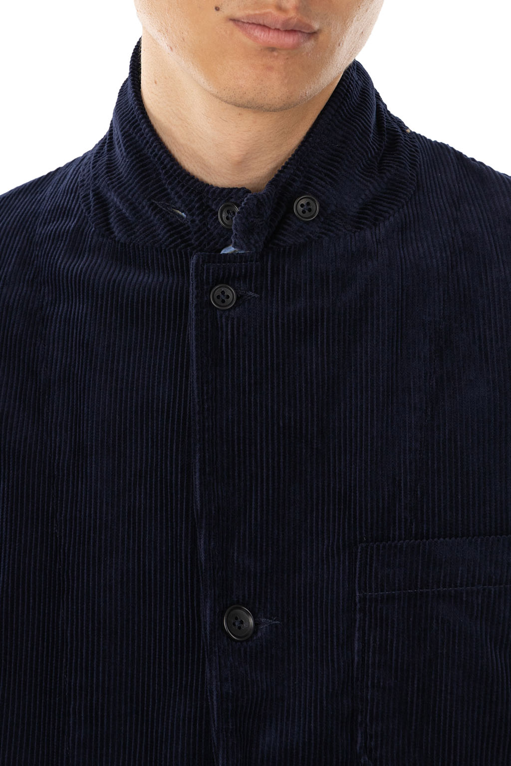 Engineered Garments - Loiter Jacket - A - Dk.Navy 8W Corduroy