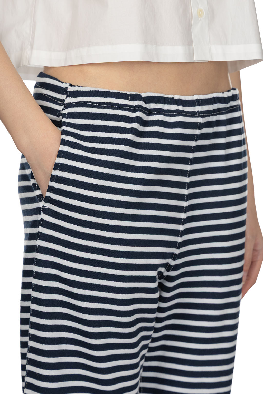 Engineered Garments - STK Pant - Navy White PC Stripe