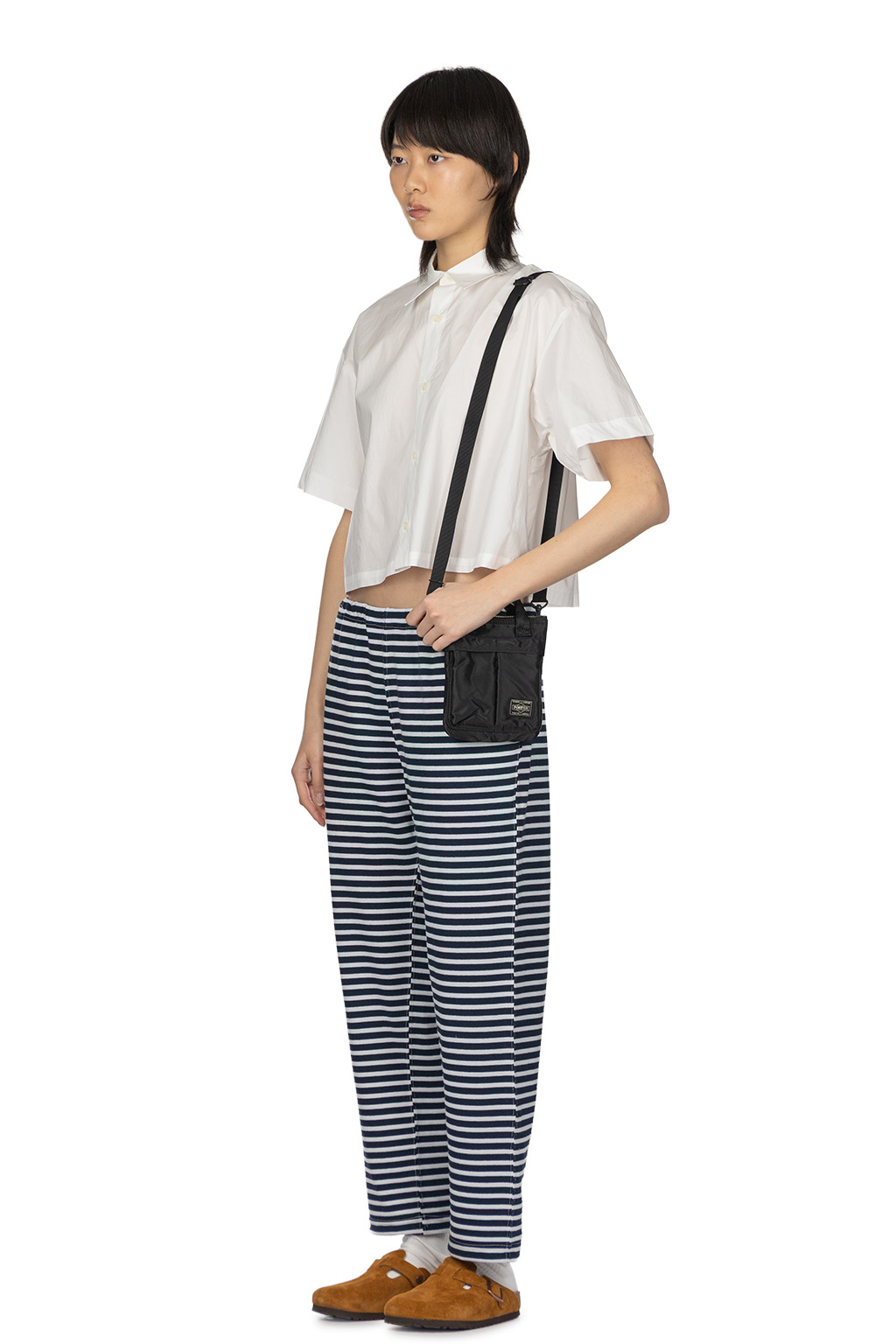 Engineered Garments - STK Pant - Navy White PC Stripe
