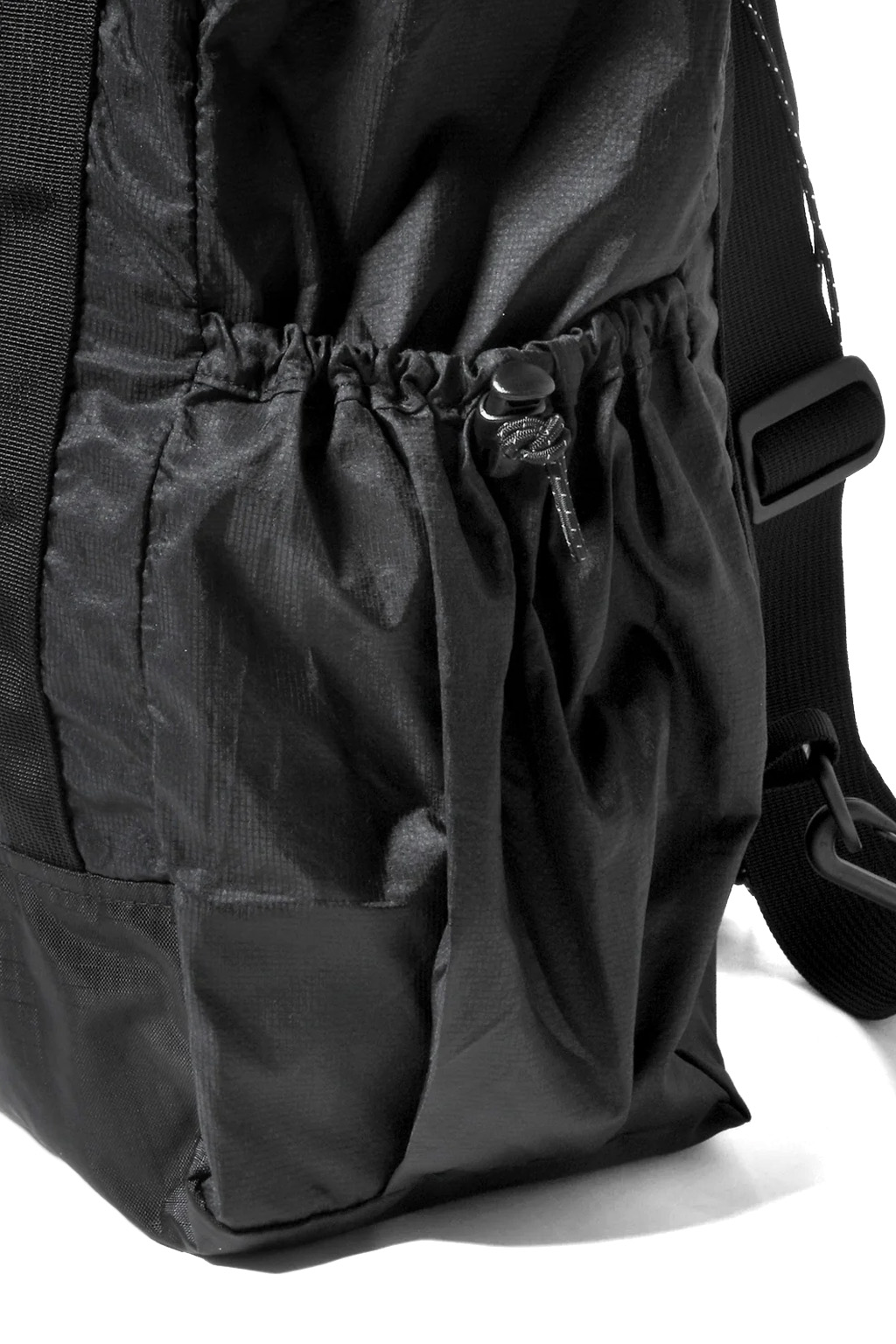 Engineered Garments - UL 3 Way Bag - Black Nylon Micro Ripstop