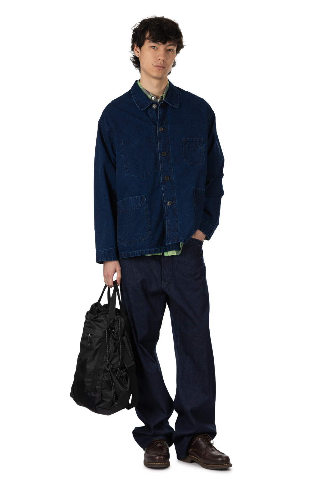 Engineered Garments - UL 3 Way Bag - Black Nylon Micro Ripstop