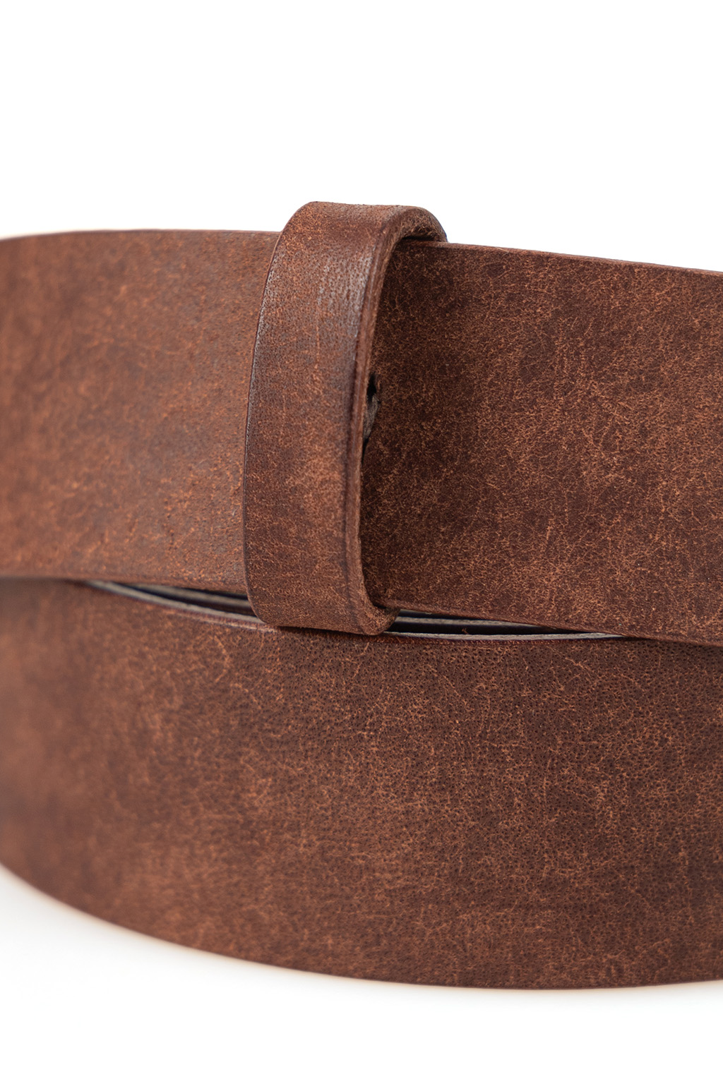 Evam Eva - 30mm Leather Belt - Dark Brown