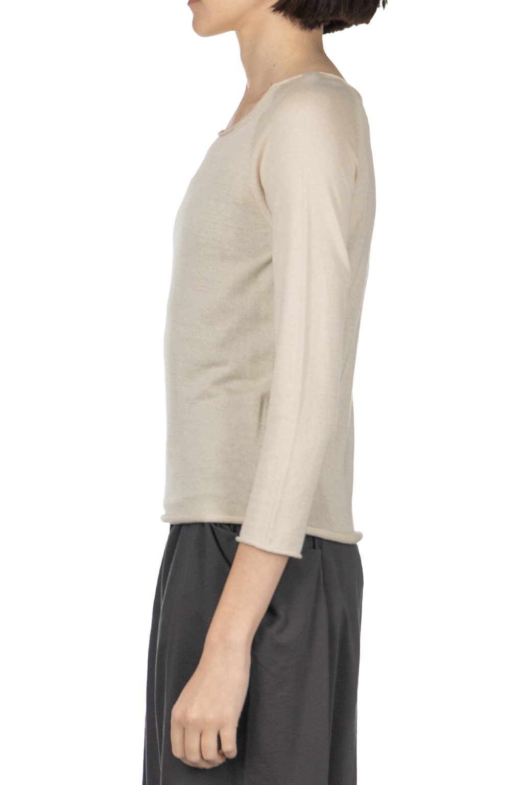 Evam Eva - Cotton Silk Pullover - Ecru