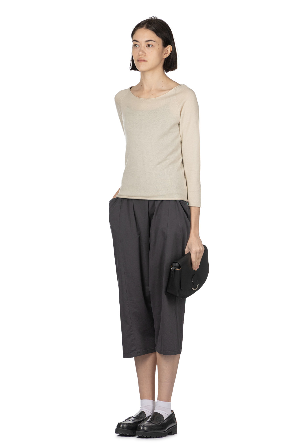 Evam Eva - Cotton Silk Pullover - Ecru