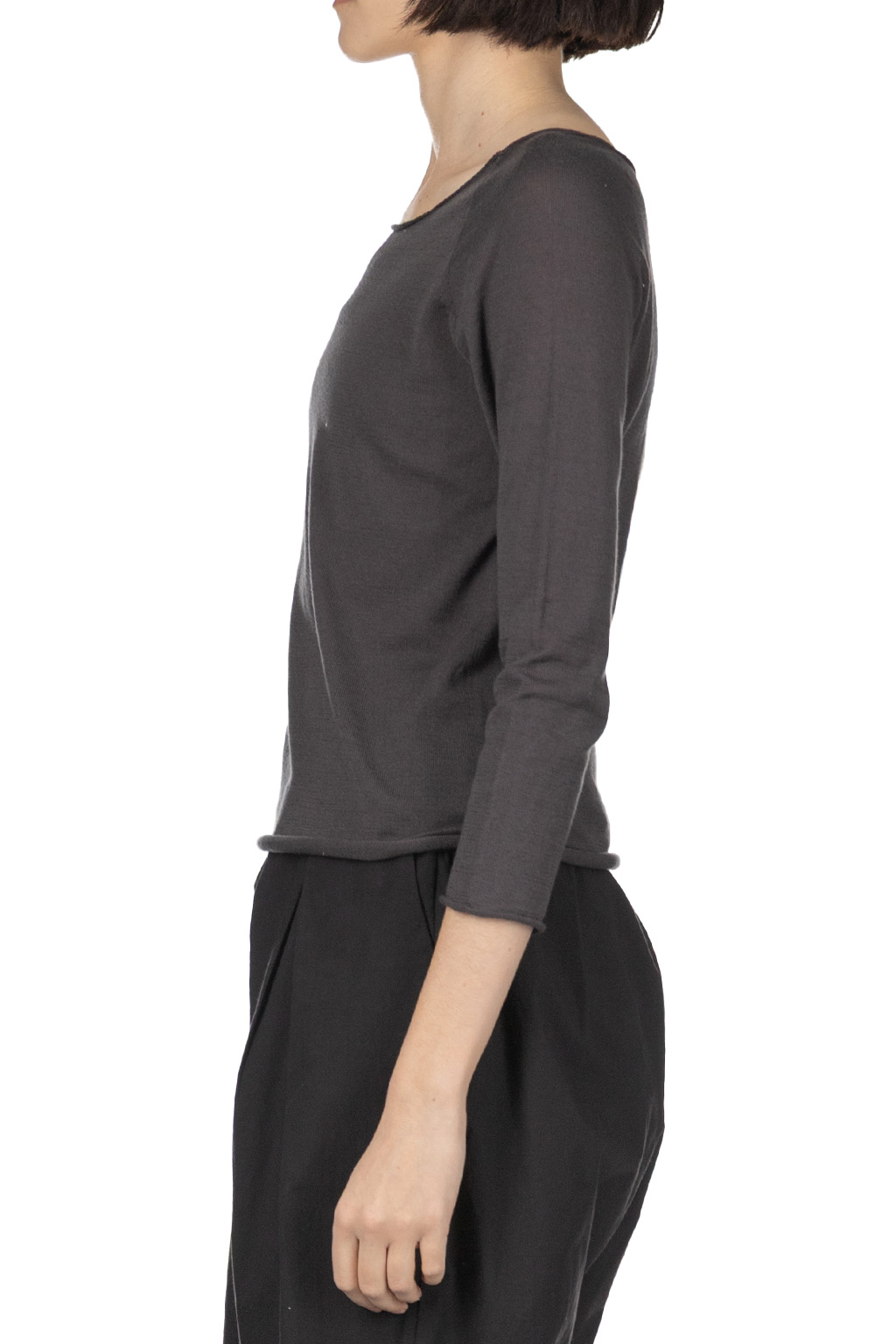 Evam Eva - Cotton Silk Pullover - Sumi