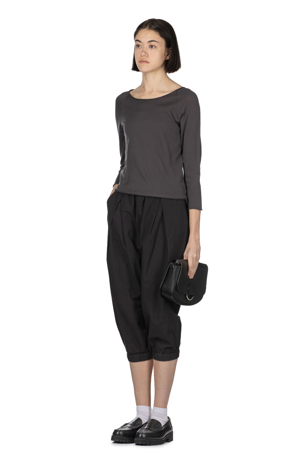 Evam Eva - Cotton Silk Pullover - Sumi