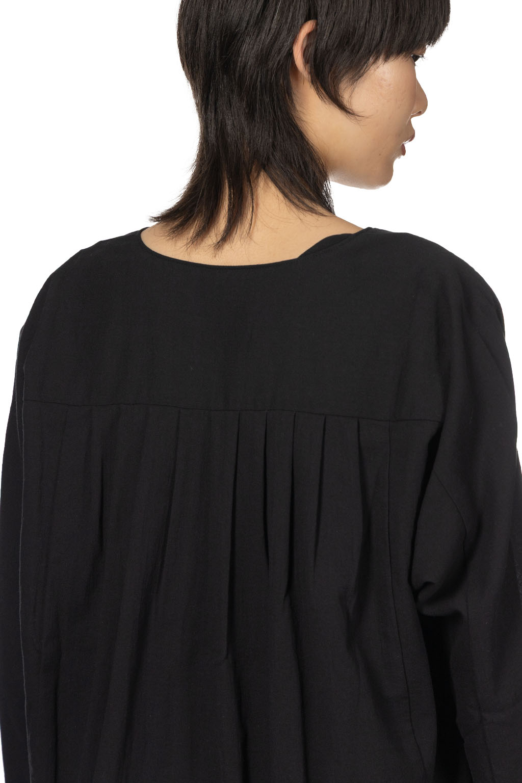 Evam Eva - Cotton Tuck Pullover - Sumi