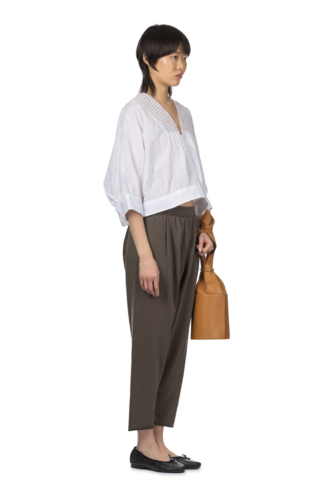 Evam Eva - Iinen Pants - Stone Grey