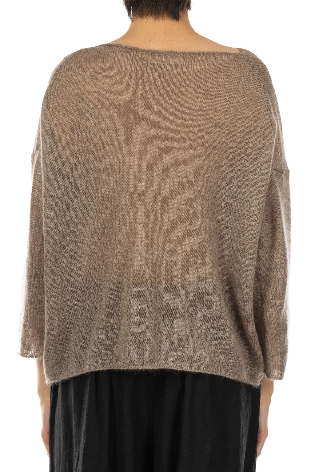 Evam Eva - Mohair Silk Pullover - Sand