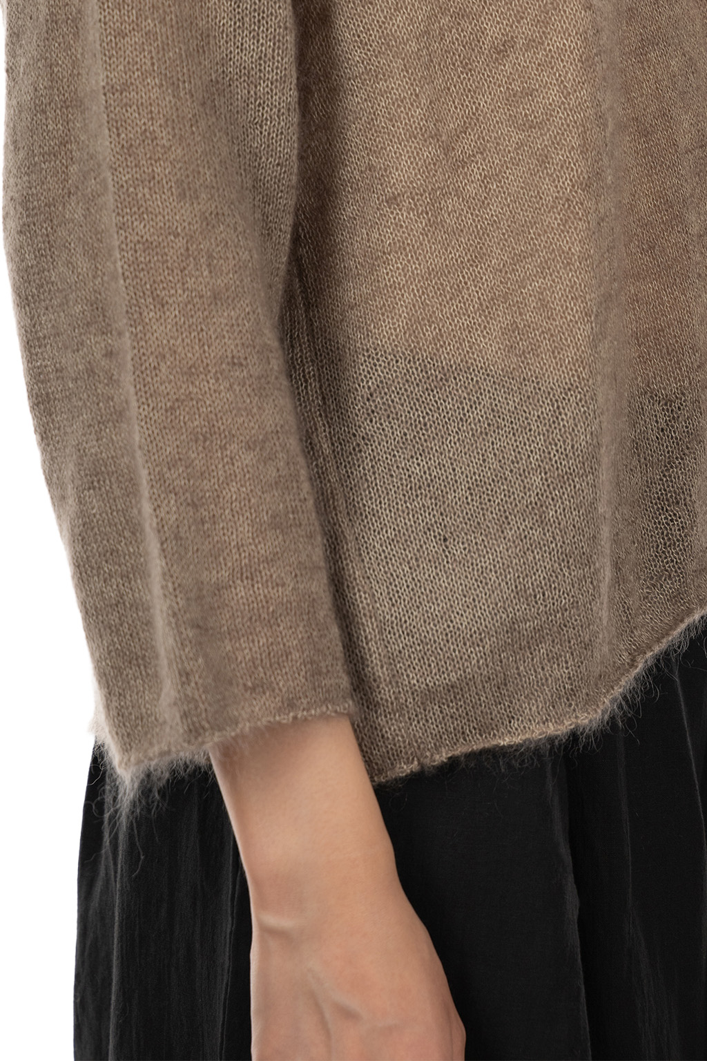 Evam Eva - Mohair Silk Pullover - Sand