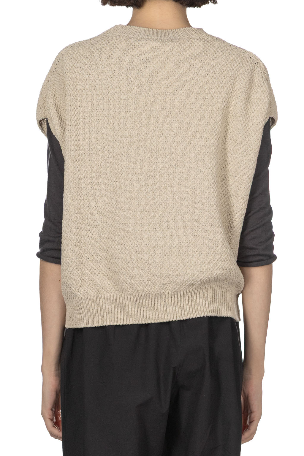 Evam Eva - Moss Stitch Vest
