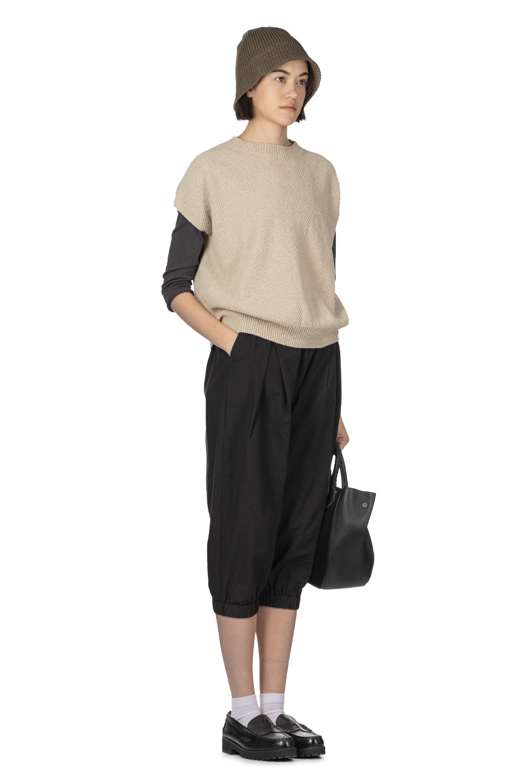 Evam Eva - Moss Stitch Vest