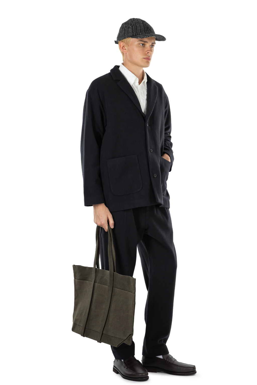 Evam Eva - Unisex Wool jacket - Sumi