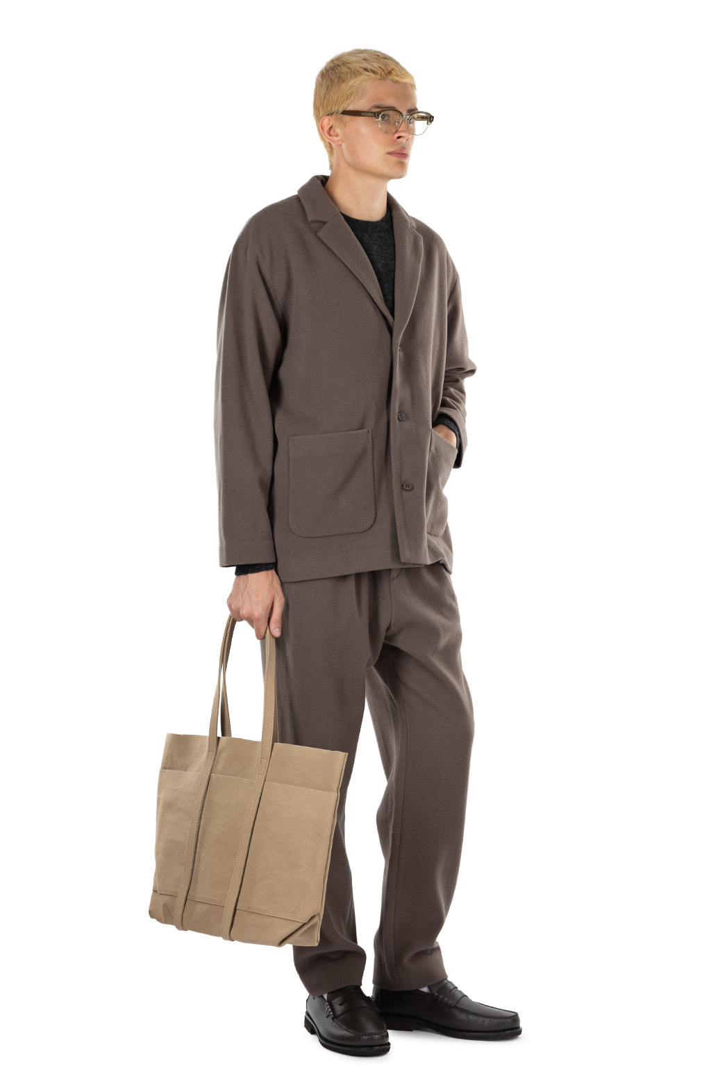 Evam Eva - Unisex Wool jacket - Winter Leaf