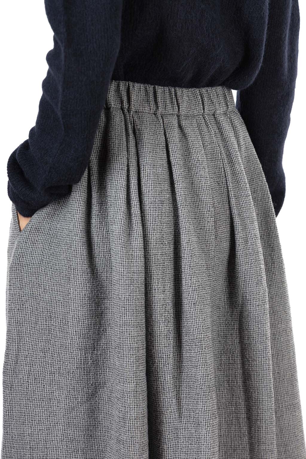 Evam Eva - Wool Skirt - Charcoal
