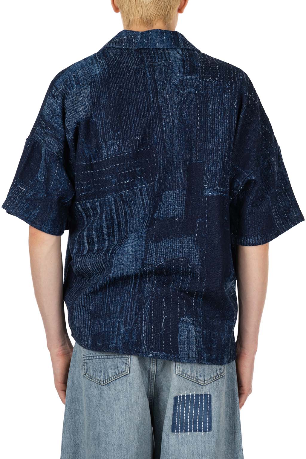 FDMTL - Boro SS Shirt Rinse - Indigo